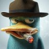 Perry The Platypus Smoking Diamond Painting