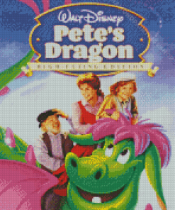Pete's Dragon Poster Diamond Paintings