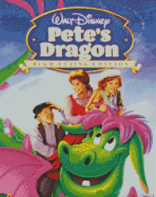 Pete's Dragon Poster Diamond Paintings