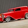Red 1932 Ford Car Diamond Painting