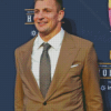 Rob Gronkowski In Suit Diamond Paintings