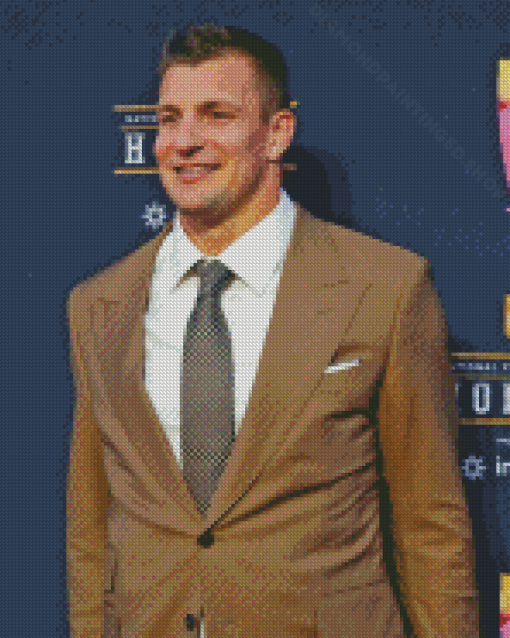 Rob Gronkowski In Suit Diamond Paintings