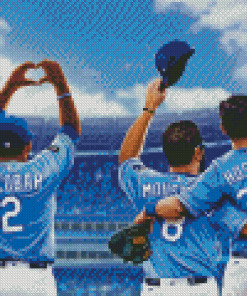 Royals Baseball Diamond Paintings