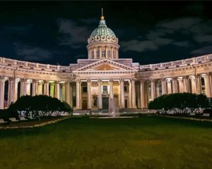 Russia Kazan Cathedral Building Diamond Painting