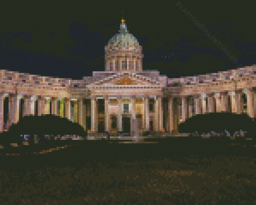 Russia Kazan Cathedral Building Diamond Paintings