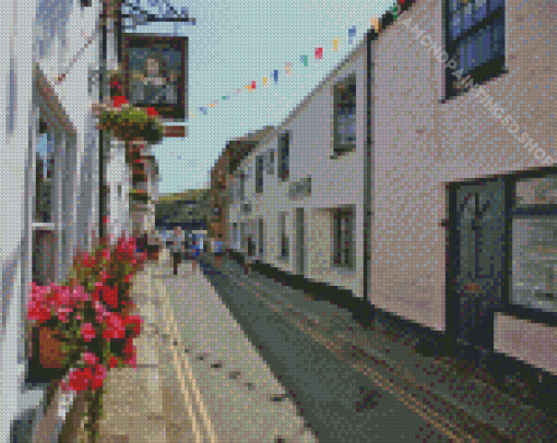 Salcombe Streets Diamond Paintings