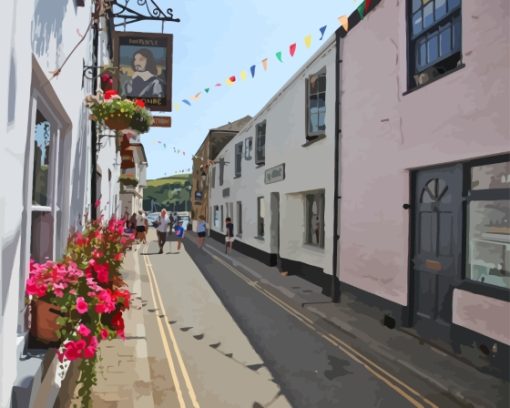 Salcombe Streets Diamond Painting