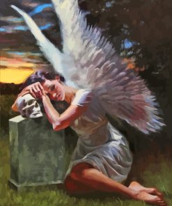 Sleeping Angel Diamond Painting