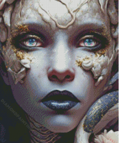 Snake Woman Diamond Paintings