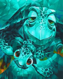 Squirt Turtle Art Diamond Painting