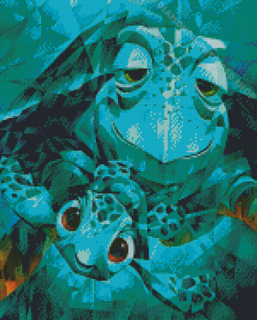 Squirt Turtle Art Diamond Paintings