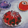 Sweet Jelly Desserts Diamond Paintings