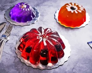 Sweet Jelly Desserts Diamond Painting