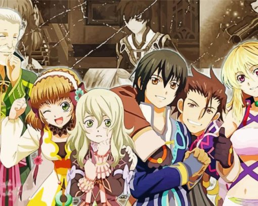 Tales Of Xillia Game Diamond Painting