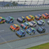 Talladega Nascar Race Diamond Paintings