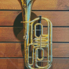 Tenor Horn Music Instrument Diamond Paintings