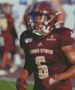 Texas State Bobcats American Footballer Diamond Paintings