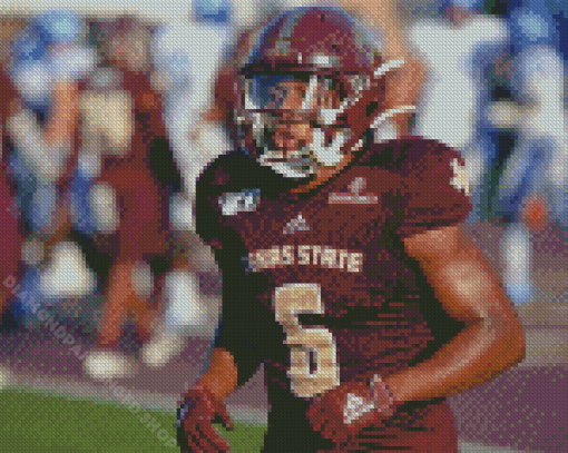 Texas State Bobcats American Footballer Diamond Paintings