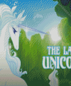The Last Unicorn Poster Diamond Paintings