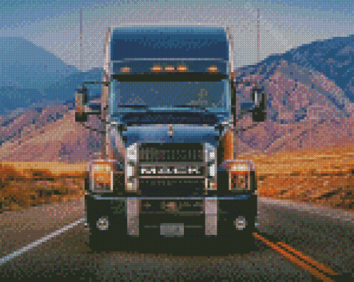 The Mack Truck Diamond Paintings