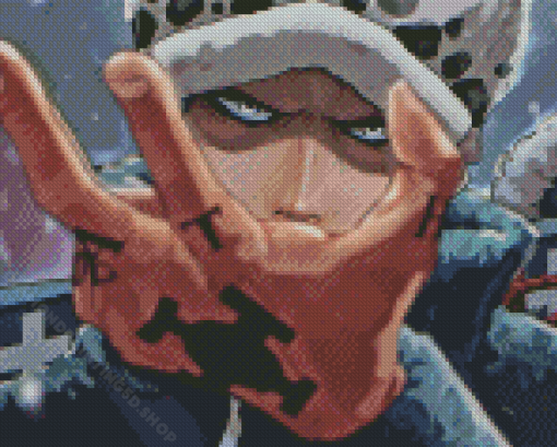 Trafalgar D. Water Law One Piece Diamond Paintings