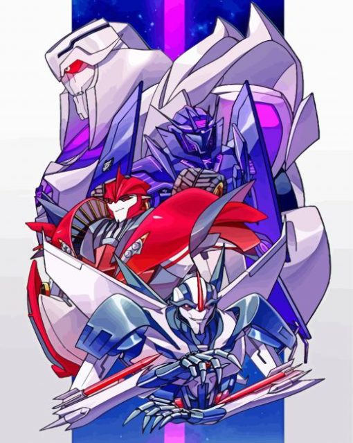 Transformers Decepticon Diamond Painting