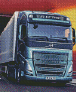 Volvo Truck Diamond Paintings