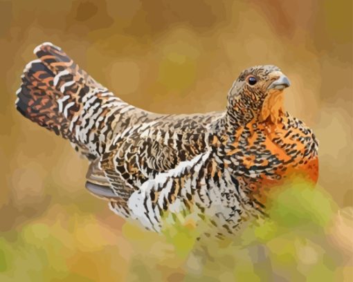 Western Capercaillie Diamond Painting