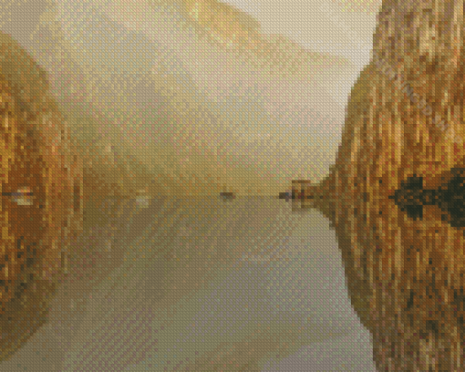 Yangtze River Beautiful Nature Diamond Paintings