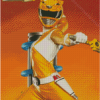 Yellow Ranger Diamond Paintings