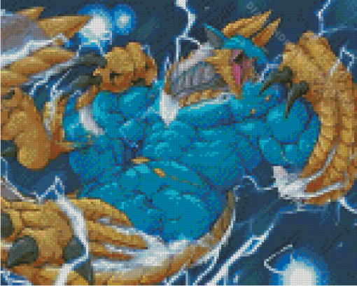 Monster Hunter Zinogre Diamond Paintings