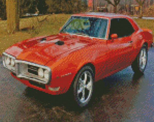 Aesthetic 1968 Firebird Diamond Paintings