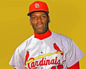 Aesthetic Bob Gibson Diamond Painting