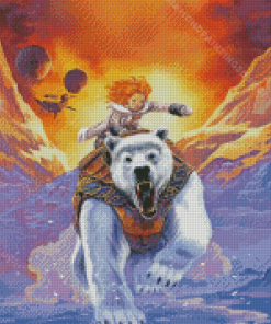 Aesthetic The Golden Compass Diamond Paintings