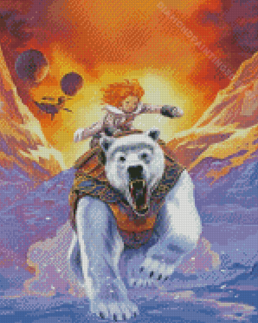 Aesthetic The Golden Compass Diamond Paintings
