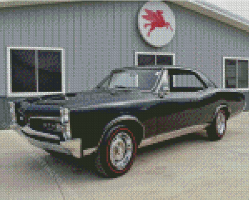 Black 1967 GTO Diamond Paintings