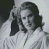 Black And White Ingrid Bergman Diamond Paintings