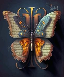 Butterfly Book Diamond Painting