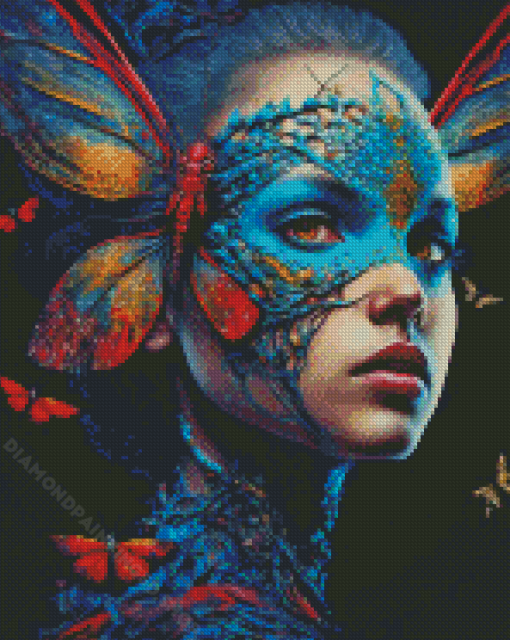 Butterfly Goddess Diamond Paintings