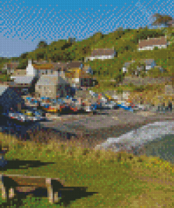 Cadgwith Village In England Diamond Paintings