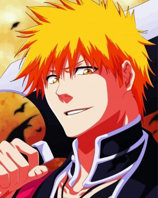 Cool Ichigo Kurosaki Diamond Painting