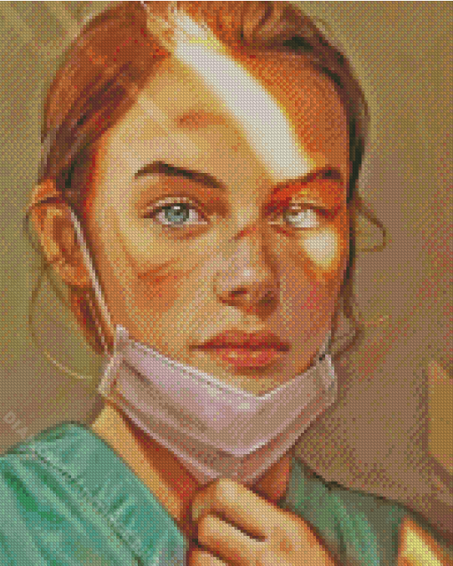 Cool Nurse Girl Diamond Paintings