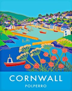 Cornwall Polperro Poster Diamond Painting