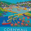 Cornwall Polperro Poster Diamond Paintings