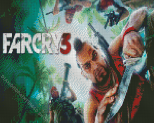 Far Cry 3 Game Diamond Paintings