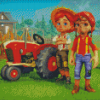 Farm Together Game Characters Diamond Paintings