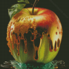 Golden Apple Diamond Paintings