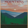 Great Smoky Mountain National Park Poster Diamond Paintings