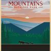 Great Smoky Mountain National Park Poster Diamond Painting