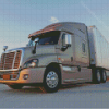 Grey Freightliner Diamond Paintings